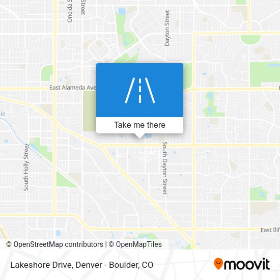 Lakeshore Drive map