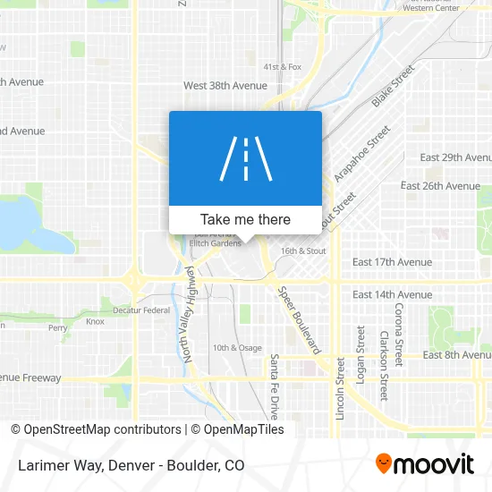 Larimer Way map
