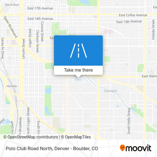 Polo Club Road North map