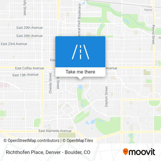 Richthofen Place map