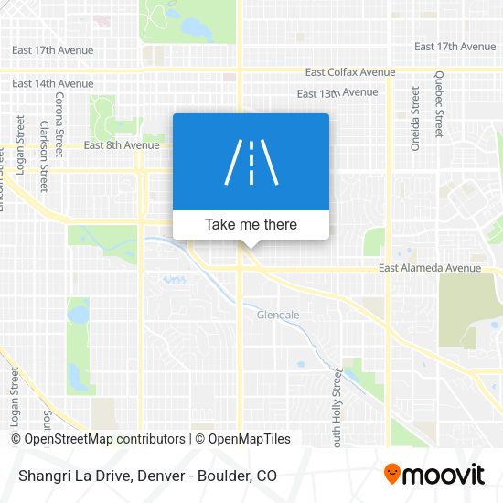 Shangri La Drive map
