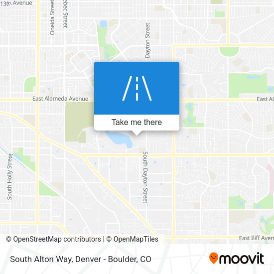 Mapa de South Alton Way
