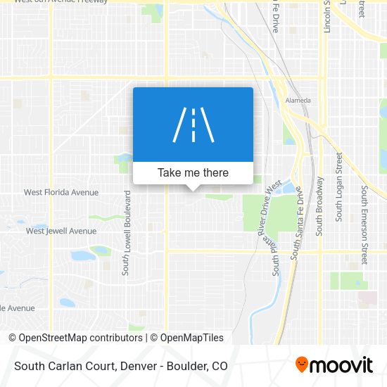 South Carlan Court map