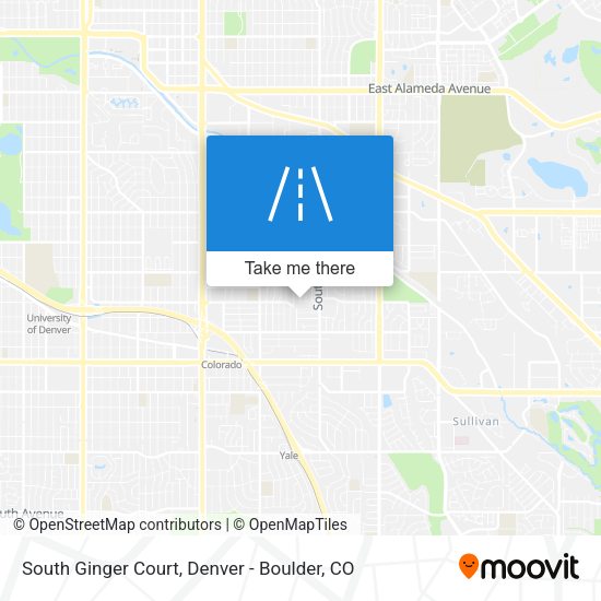 South Ginger Court map