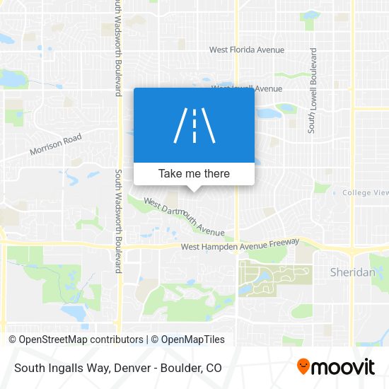 South Ingalls Way map
