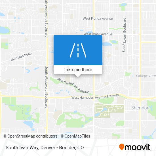 Mapa de South Ivan Way