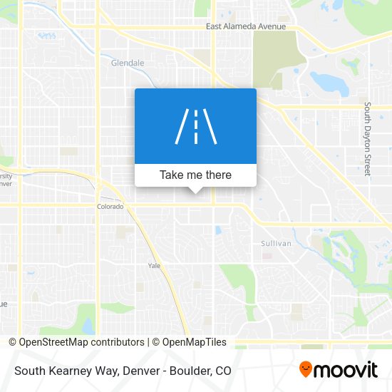 Mapa de South Kearney Way
