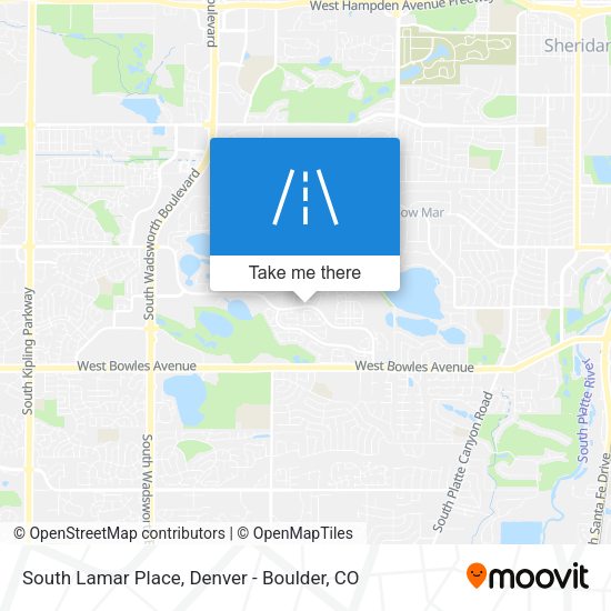 Mapa de South Lamar Place