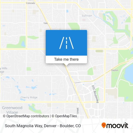 South Magnolia Way map