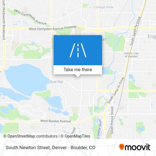Mapa de South Newton Street