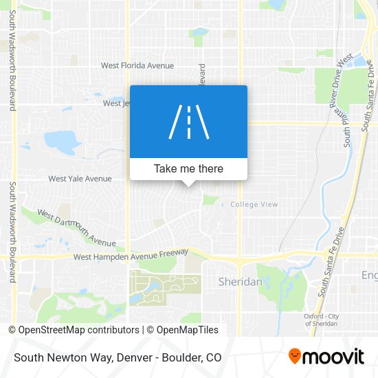 South Newton Way map