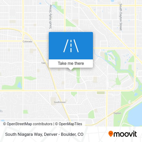 South Niagara Way map