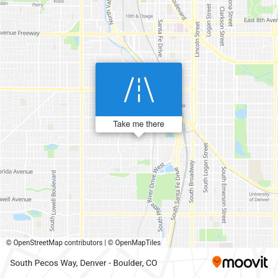South Pecos Way map