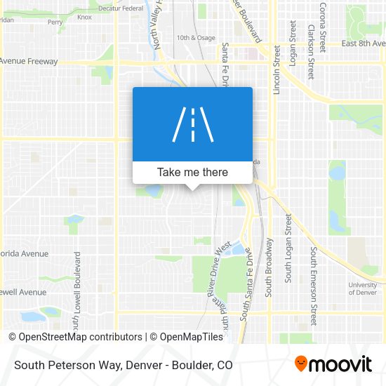 South Peterson Way map