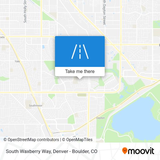 South Waxberry Way map