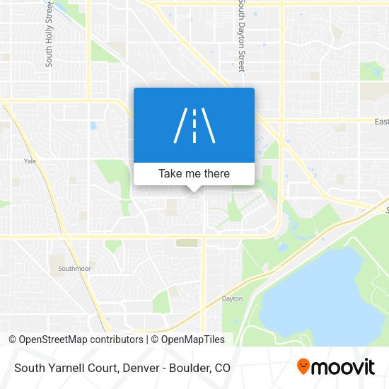 Mapa de South Yarnell Court