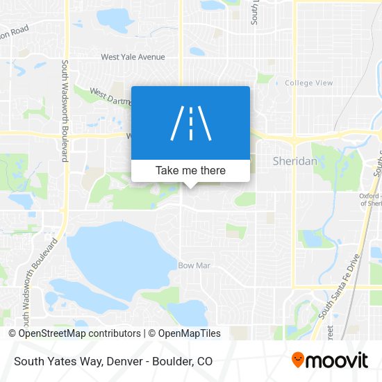 Mapa de South Yates Way