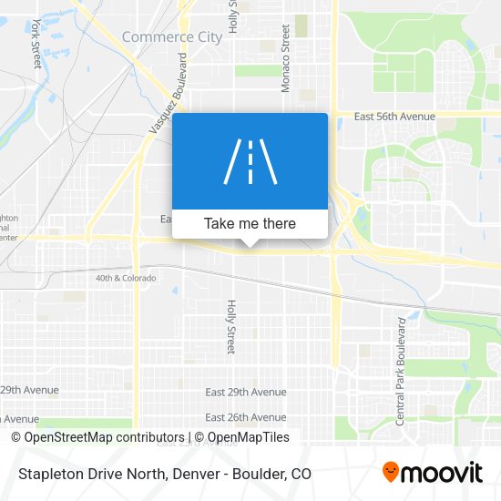 Stapleton Drive North map