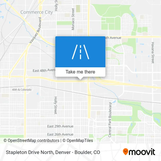 Stapleton Drive North map