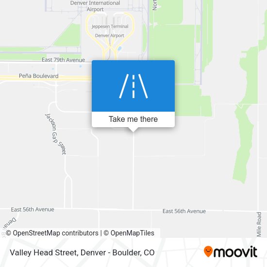 Mapa de Valley Head Street