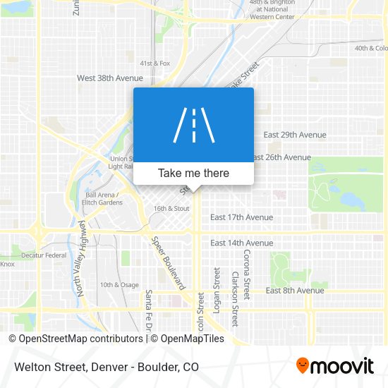 Welton Street map