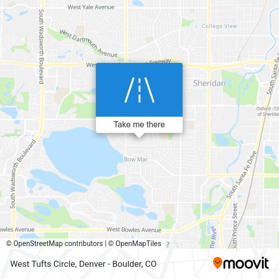 Mapa de West Tufts Circle