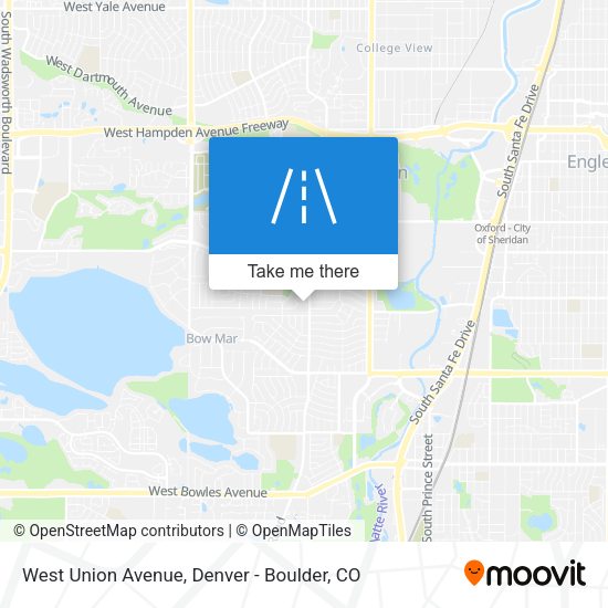 West Union Avenue map