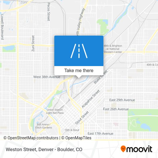 Weston Street map