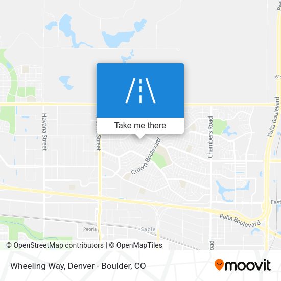 Mapa de Wheeling Way