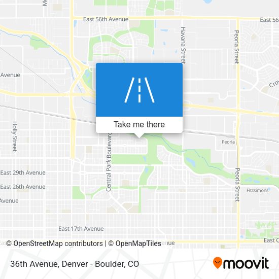 Mapa de 36th Avenue