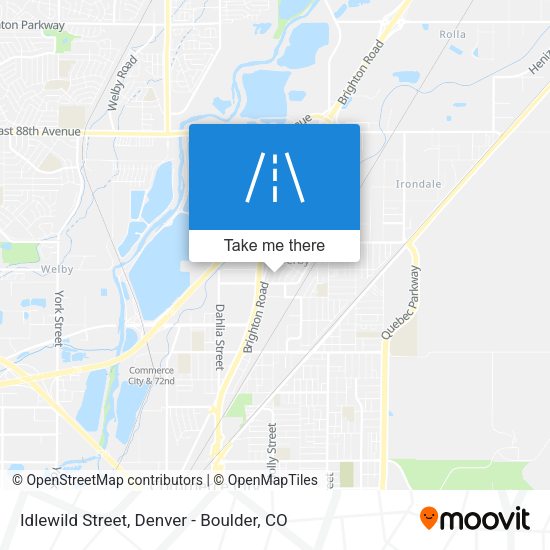 Idlewild Street map
