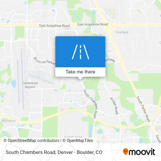 South Chambers Road map