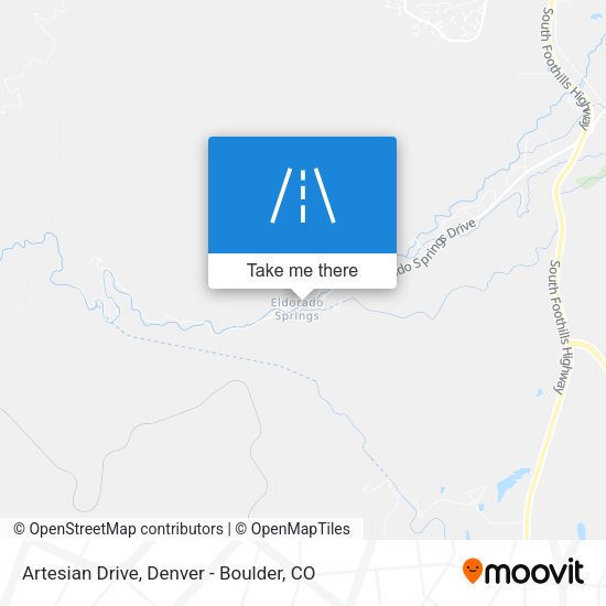 Mapa de Artesian Drive