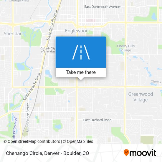 Chenango Circle map