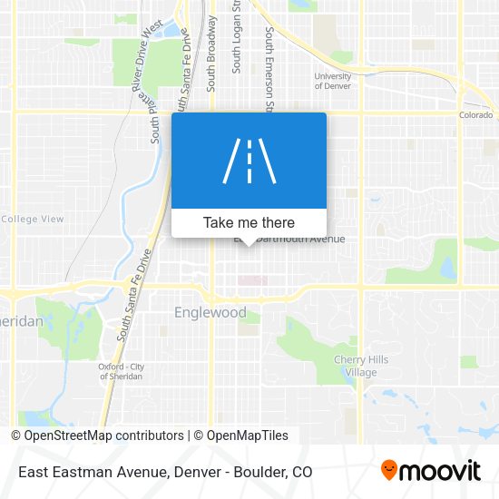 East Eastman Avenue map