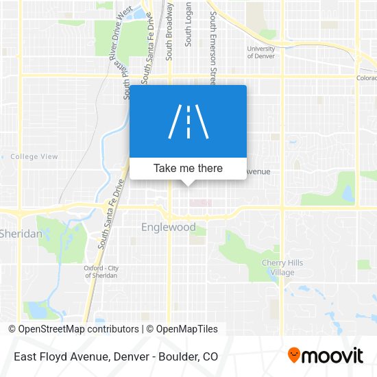 Mapa de East Floyd Avenue
