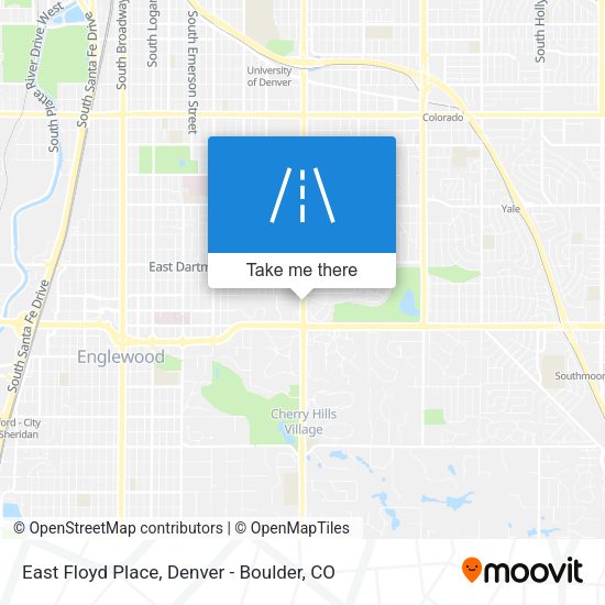 East Floyd Place map