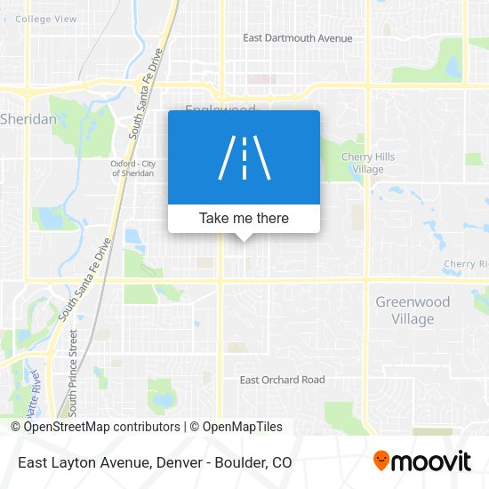 East Layton Avenue map