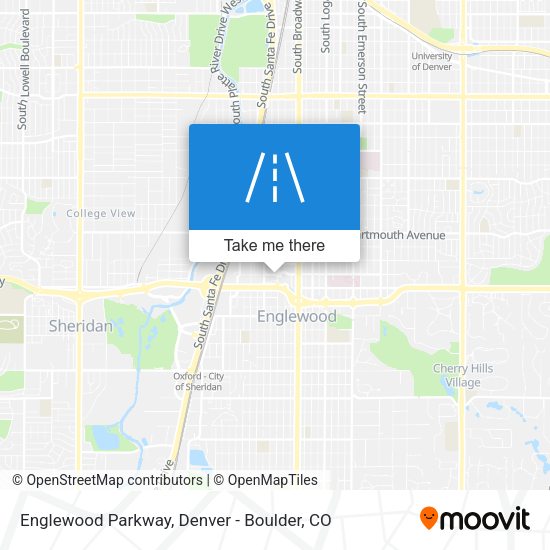 Englewood Parkway map