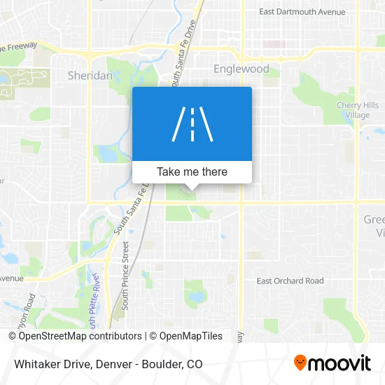 Whitaker Drive map