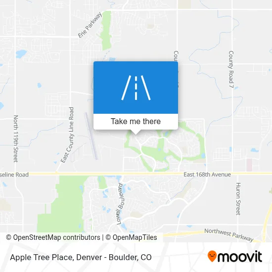 Apple Tree Place map