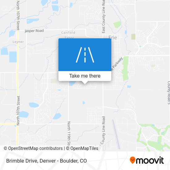 Mapa de Brimble Drive