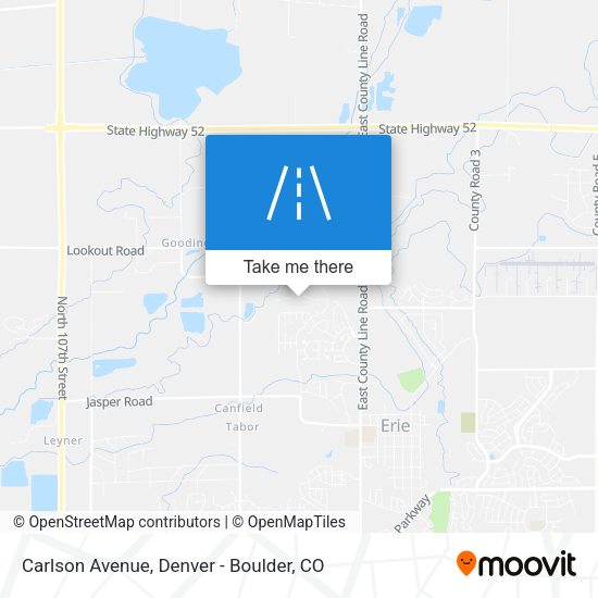 Mapa de Carlson Avenue