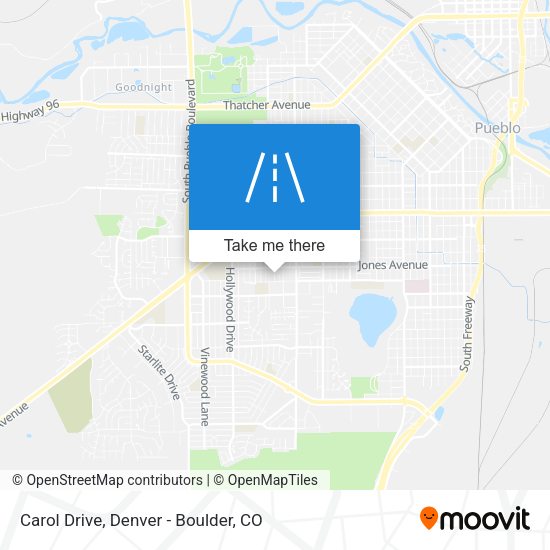 Mapa de Carol Drive