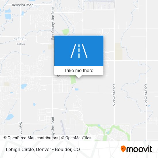 Lehigh Circle map