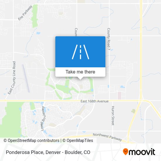 Mapa de Ponderosa Place