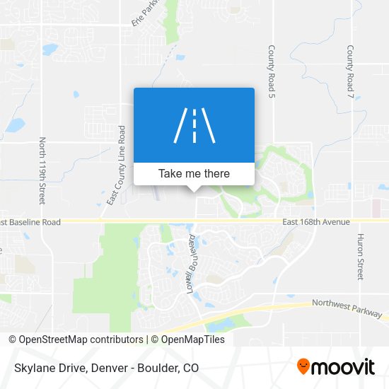 Skylane Drive map