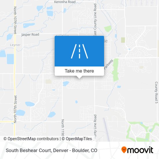 South Beshear Court map