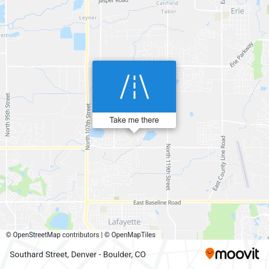 Southard Street map