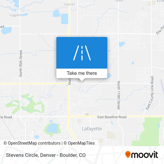 Stevens Circle map